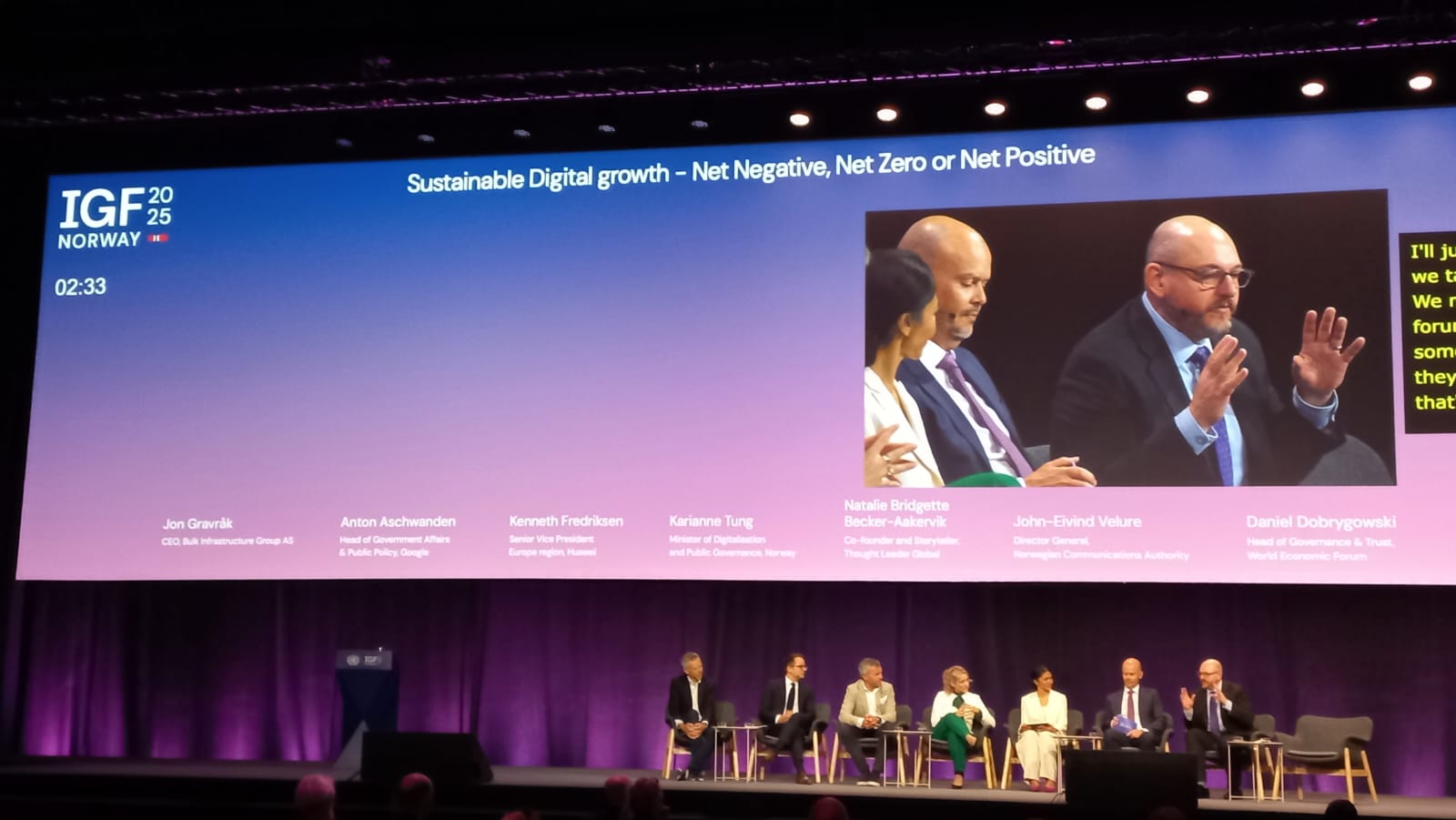 IGF 2025 à Oslo : un rendez-vous stratégique pour l’avenir de l’Internet